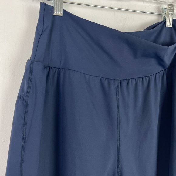 NWT HALARA High Waisted Crossover Side Pocket 2-in-1 Casual Shorts Size Medium M - Picture 3 of 12